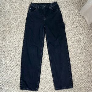 ASOS High Rise Loose Skater Jeans